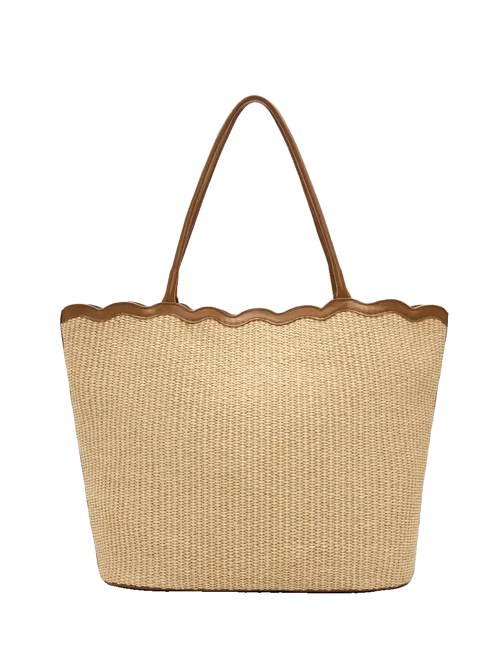 Reformation Small Scalloped Tote